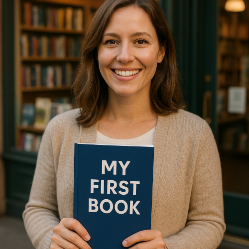 Excited new author Excited new author